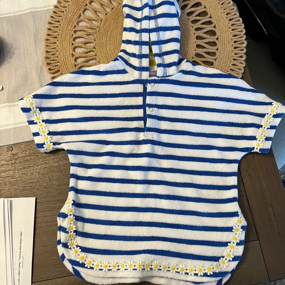 Baby Boden Swimsuit cover up 6-12 months